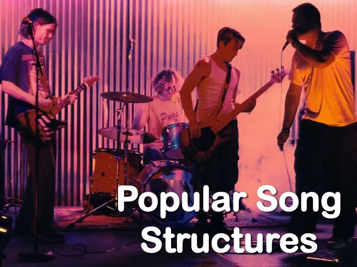 popular song structures