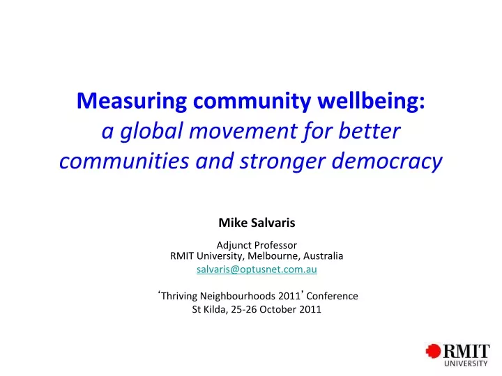 measuring community wellbeing a global movement for better communities and stronger democracy