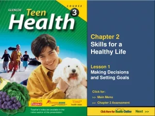 Chapter 2 Skills for a Healthy Life