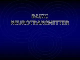 BASIC NEUROTRANSMITTER