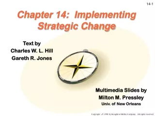 Chapter 14:  Implementing Strategic Change