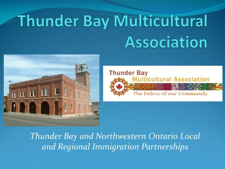 thunder bay multicultural association