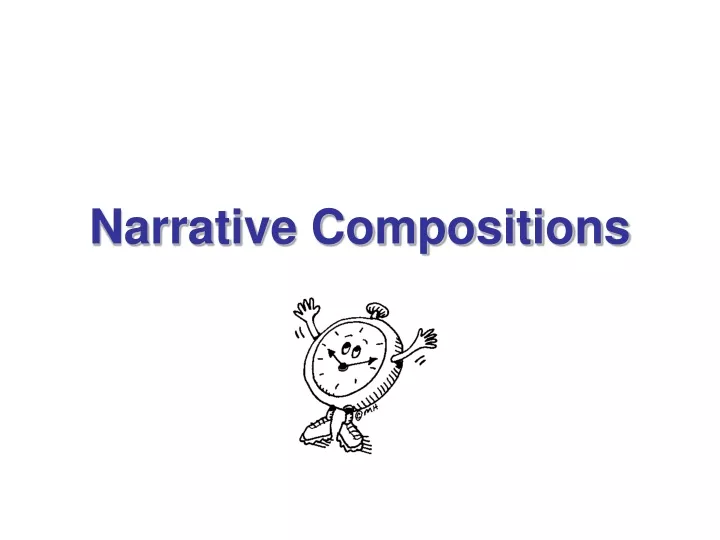 narrative compositions