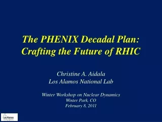 The PHENIX Decadal Plan:  Crafting the Future of RHIC