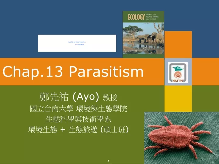 chap 13 parasitism