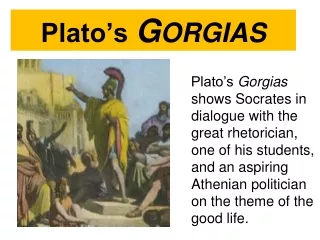Plato’s  G ORGIAS
