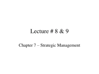 Lecture # 8 &amp; 9
