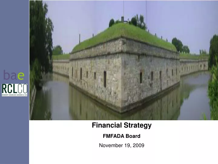 financial strategy fmfada board november 19 2009