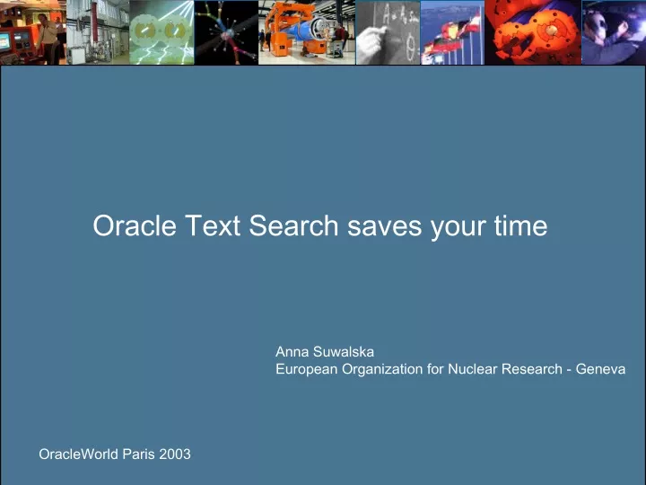 oracle text search saves your time