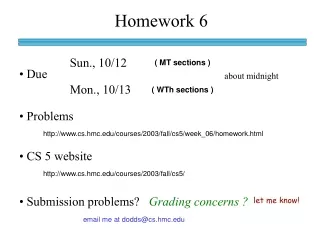 Homework 6