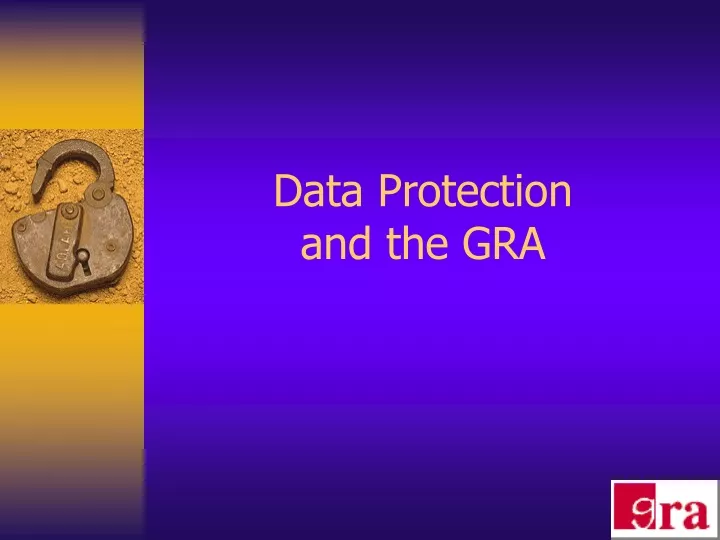 data protection and the gra