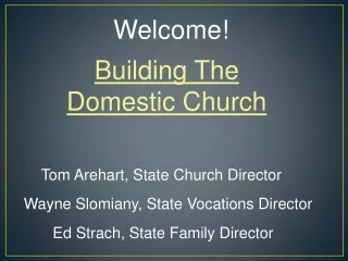 Tom Arehart, State Church Director