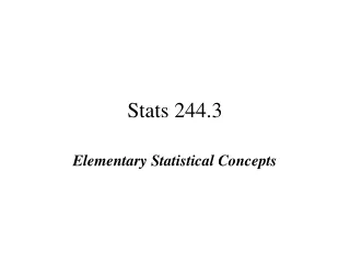 Stats 244.3
