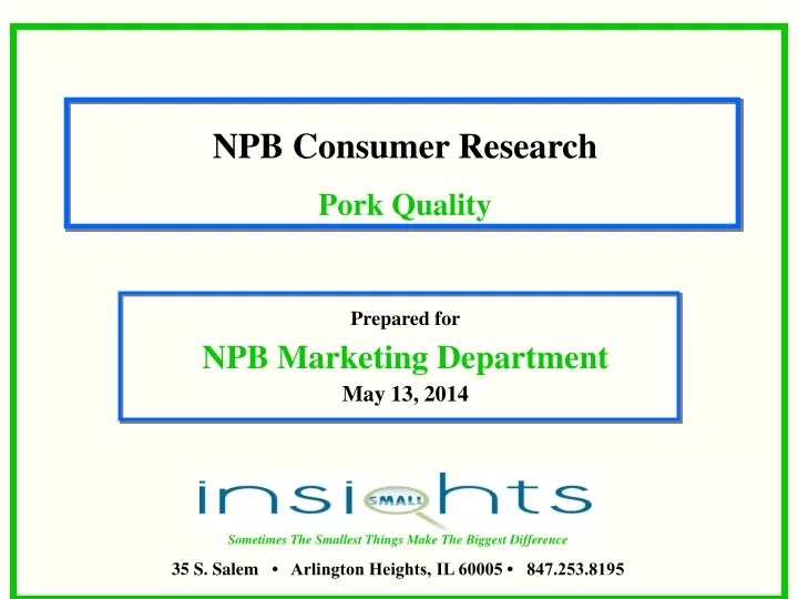 npb consumer research pork quality