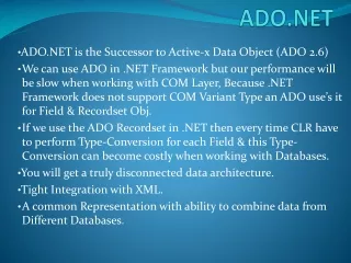 ADO.NET