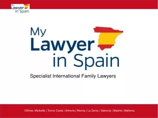 Specialist International Family Lawyers