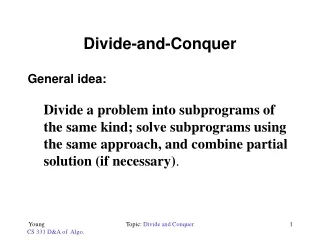 Divide-and-Conquer