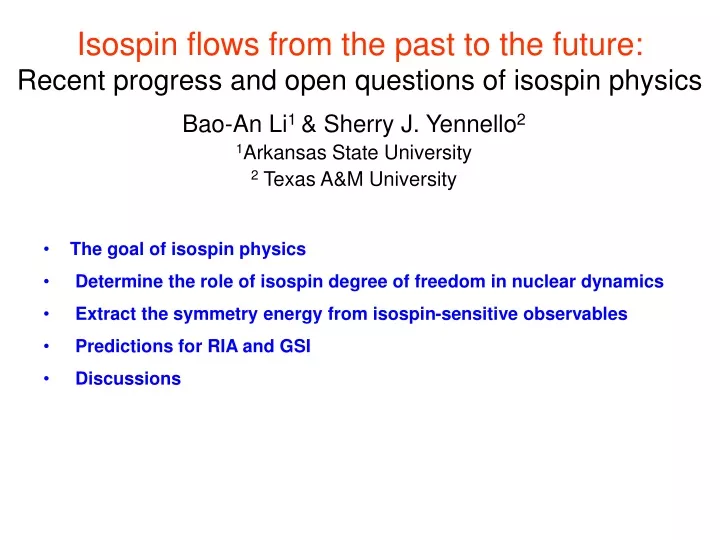 isospin flows from the past to the future recent progress and open questions of isospin physics