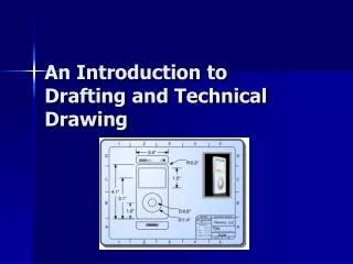 An Introduction to Drafting and Technical Drawing