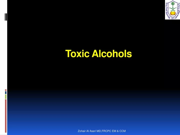 toxic alcohols