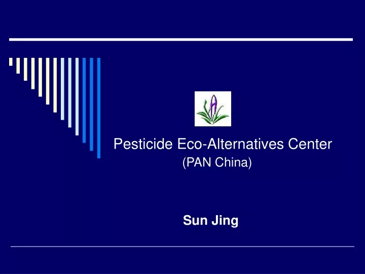 pesticide eco alternatives center pan china