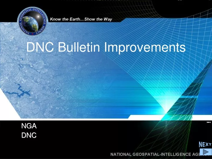 dnc bulletin improvements