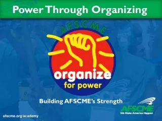 Building AFSCME’s Strength