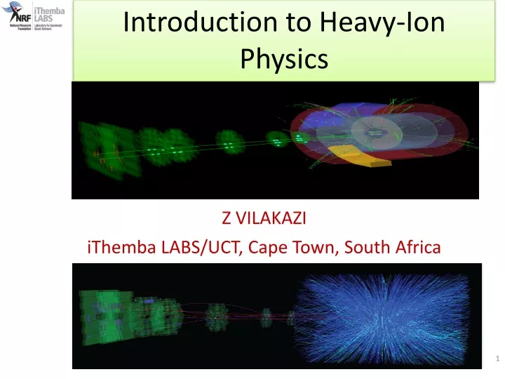 introduction to heavy ion physics