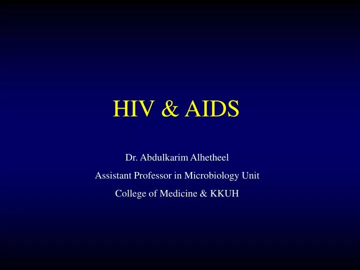 hiv aids