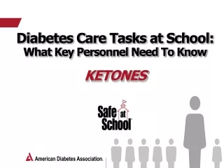Diabetes Care Tasks at School:  What Key Personnel Need To Know Ketones