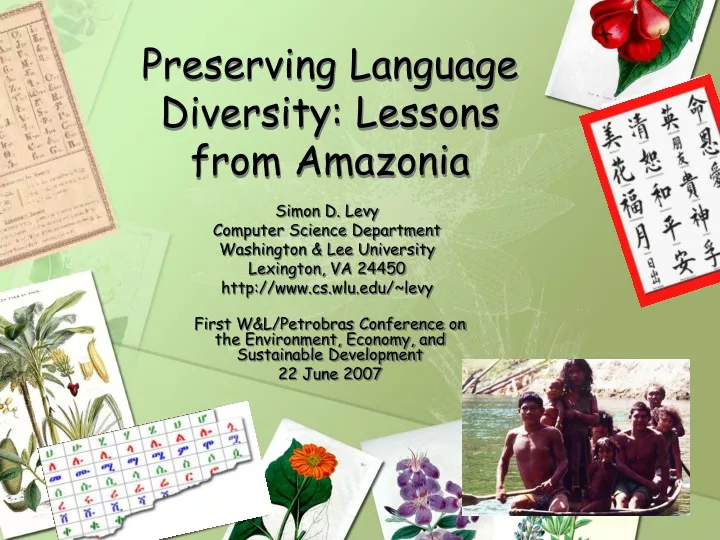 preserving language diversity lessons from amazonia
