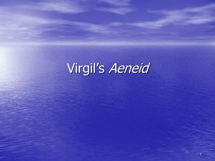 virgil s aeneid