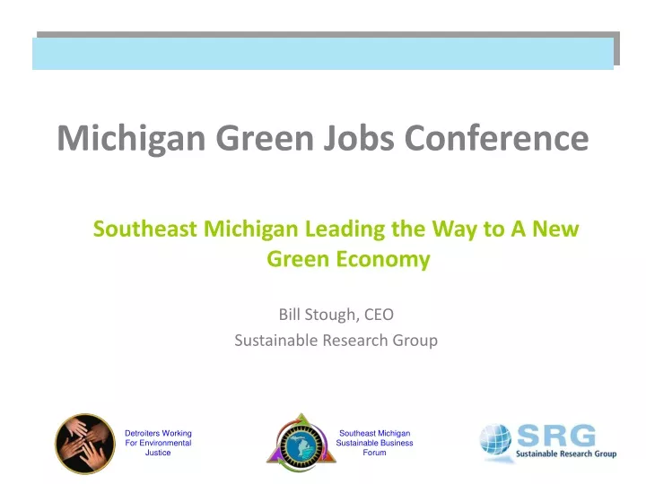 michigan green jobs conference