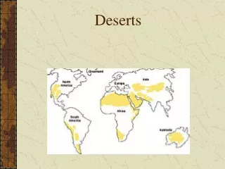 Deserts