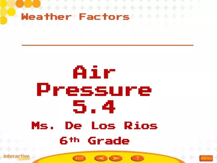 weather factors
