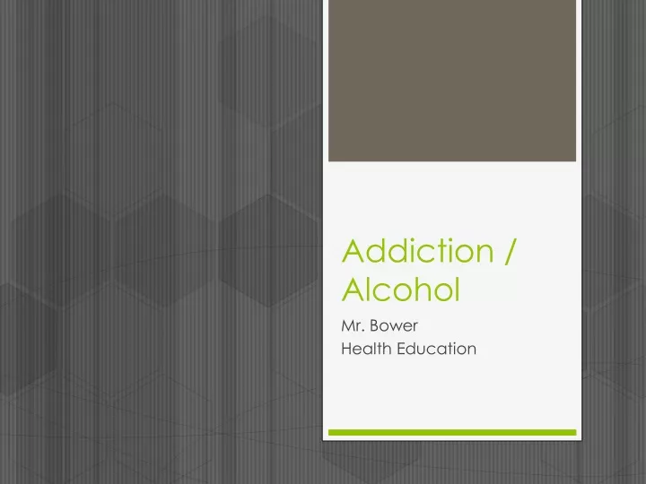 addiction alcohol