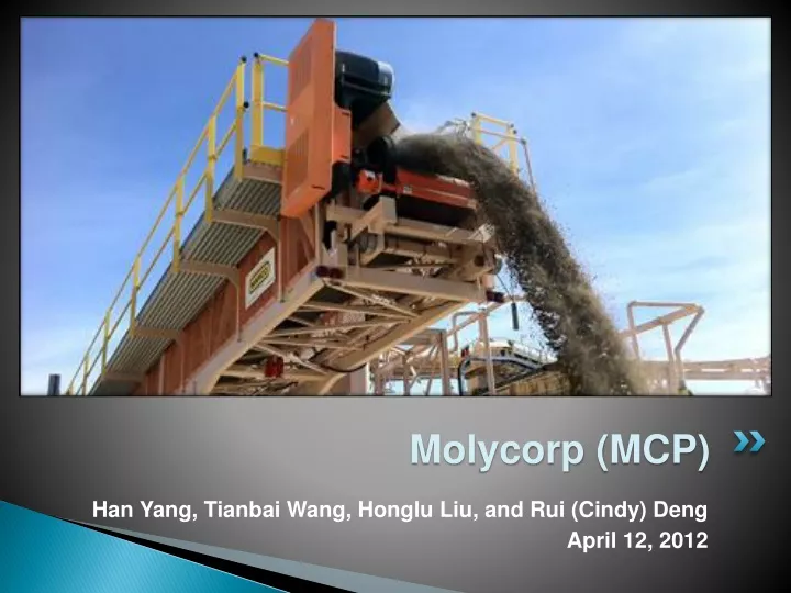 molycorp mcp