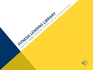 Fitness Lending Library