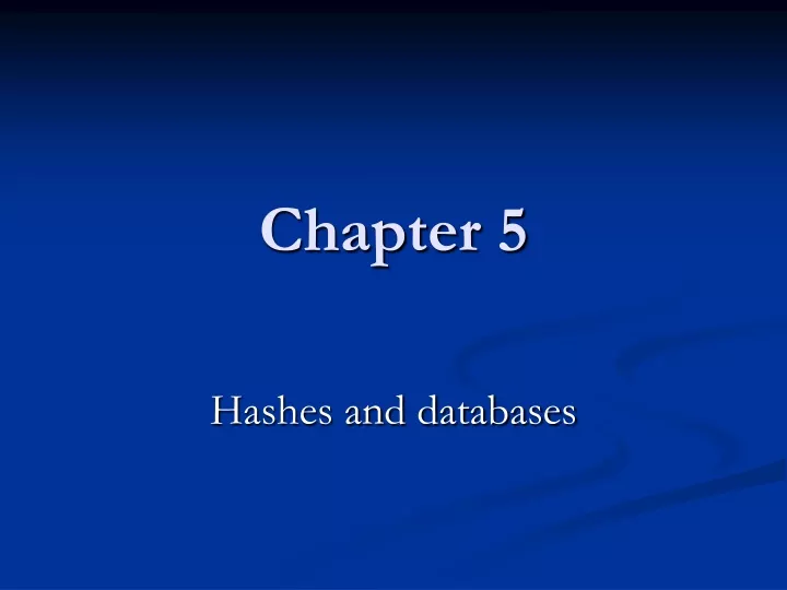 chapter 5