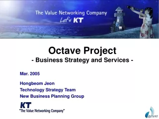 Octave Project - Business Strategy and Services -