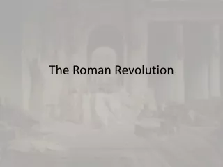 The Roman Revolution