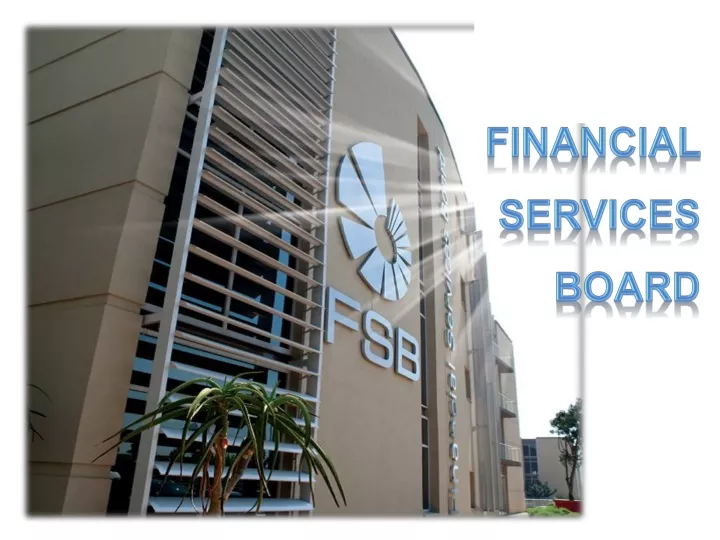 financial services board