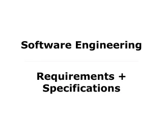 Software Engineering