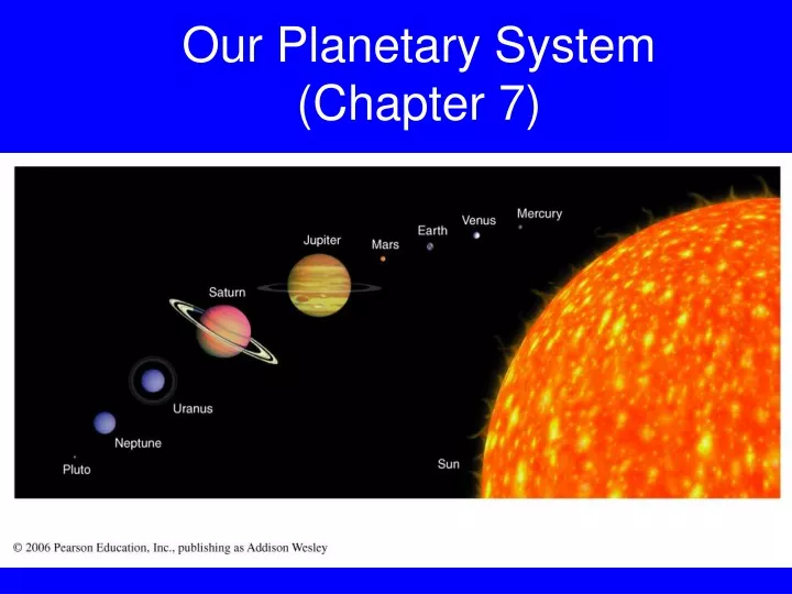 our planetary system chapter 7