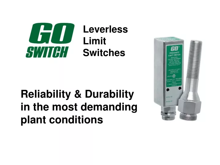 leverless limit switches