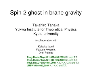 Spin-2 ghost in brane gravity