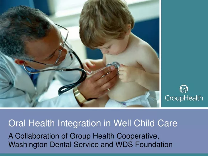 oral health integration in well child care
