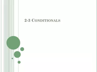 2-3 Conditionals