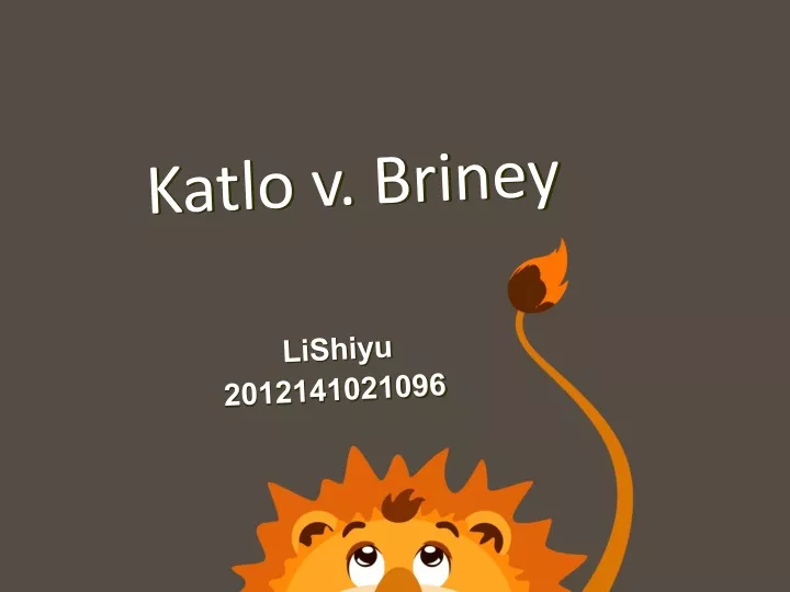 katlo v briney