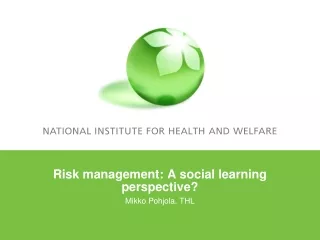 Risk management: A social learning perspective?